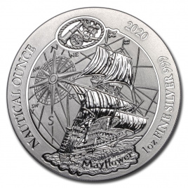 Морская унция "Корабль Мэйфлауэр" - Руанда, 2020 год