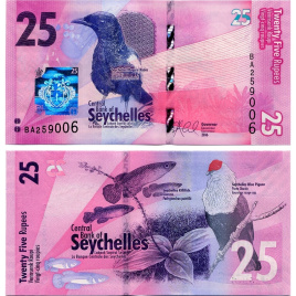 Сейшелы | 25 рупий | 2016 год