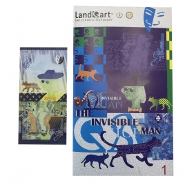 Тестовая банкнота «‎Человек-невидимка»‎ (в буклете) 2015 год