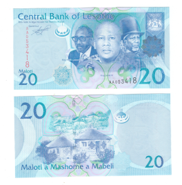Лесото 20 малоти 2010 год