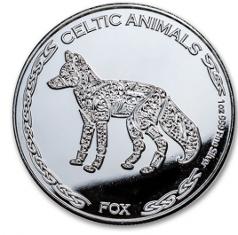 Лиса (Fox), 500 франков, Республика Чад, 2019 год