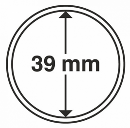 Капсула для монет диаметром 39 мм - Leuchtturm