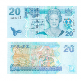 Фиджи 20 долларов 2007 год