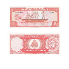 Гаити | 5 гурдов | 1989 год