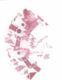 Тестовая банкнота "Шелковый путь" эскиз