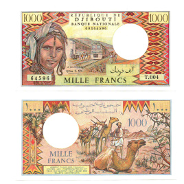 Джибути 1000 франков 1979 год