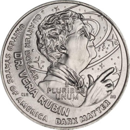 Доктор Вера Рубин, серия Женщины Америки - 25 центов, 2025 год, США