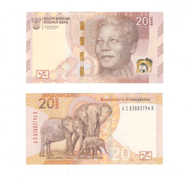ЮАР 20 рандов 2023 год