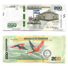 Гондурас 200 лемпира 2021 год (юбилейная)