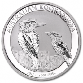 Кукабарра - Австралия, 2017 год, 1 доллар