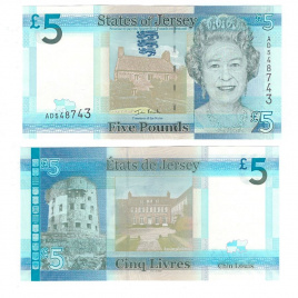 Джерси 5 фунтов 2010 год