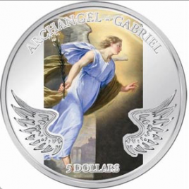 Архангел Гавриил (Габриэль) -  1 доллар, Соломоновы острова 2009
