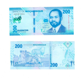 Мозамбик 200 метикал 2024 год