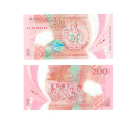 Вануату 200 вату 2014-2020 гг (полимер)