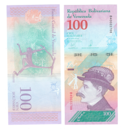 Венесуэла | 100 боливар | 2018 год