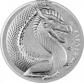 Фафнир - GERMANIA MINT, 2020 год, серебро 1 oz