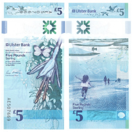 Ирландия 5 фунтов стерлингов 2018 (полимер)