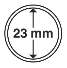 Капсула для монет диаметром 23 мм - Leuchtturm