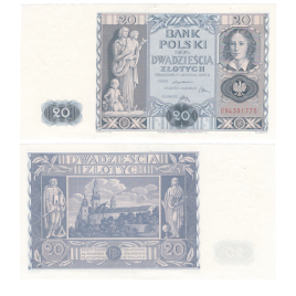 Польша 20 злотых 1936 год