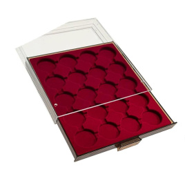 Планшет на 20 монет в круглых капсулах до 45 мм - Leuchtturm
