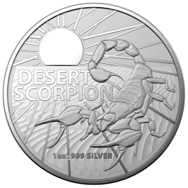 Пустынный скорпион - Австралия, 1 доллар, 2022 год