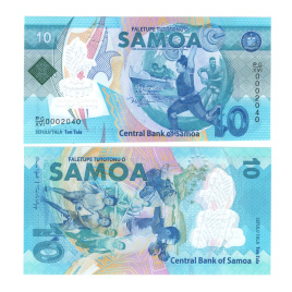 Самоа 10 тала 2019 год