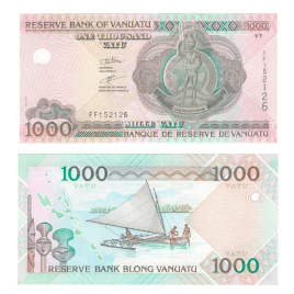 Вануату 1000 вату 2002 год
