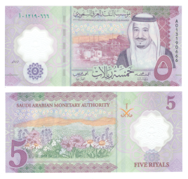 Саудовская Аравия | 5 риал | 2020 год