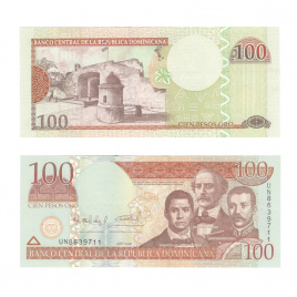 Доминикана 100 песо 2009 год