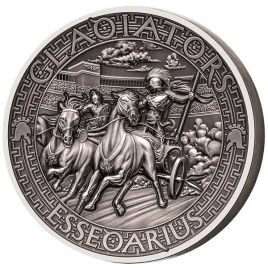 Гладиаторы. Эсседарий (2 oz) - Соломоновы острова, 5 долларов, 2017 год
