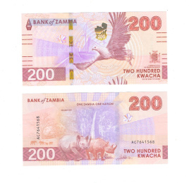 Замбия 200 квача 2024 год