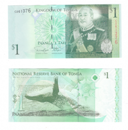 Тонга 1 паанга 2009 год