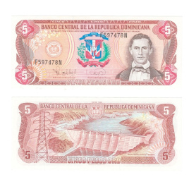 Доминикана | 5 песо | 1995 год