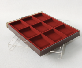 Планшет XL на 9 монет в слабах 64х84 мм - Leuchtturm