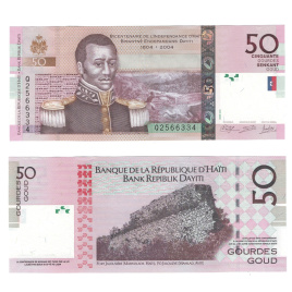 Гаити 50 гурдов 2004-2013 год