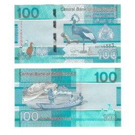 Гамбия 100 даласи 2019-2023 гг