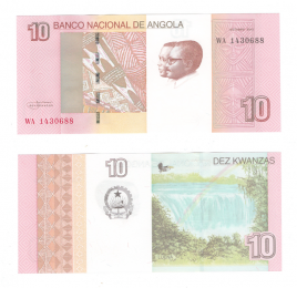 Ангола | 10 кванзас | 2012 год