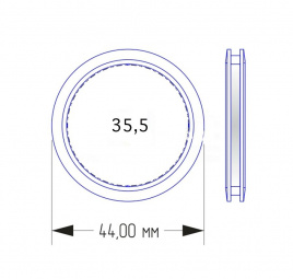 Капсулы для монет 35,5 мм