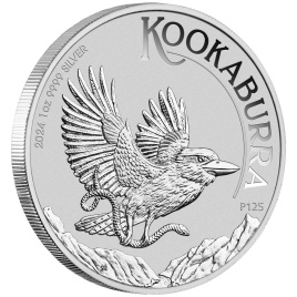 Кукабарра -  Австралия, 1 доллар, 2024 год