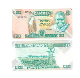 Замбия 20 квача 1980-1988 гг