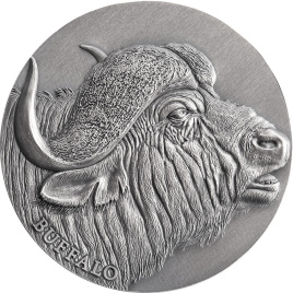 Африканский буйвол Expressions of Wildlife - 2oz, Камерун, 2022 год