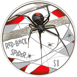 Красноспинный паук, серия DANGER - Тувалу, 2006 год