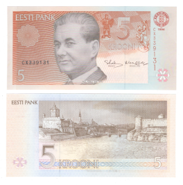 Эстония | 5 крон | 1994 год