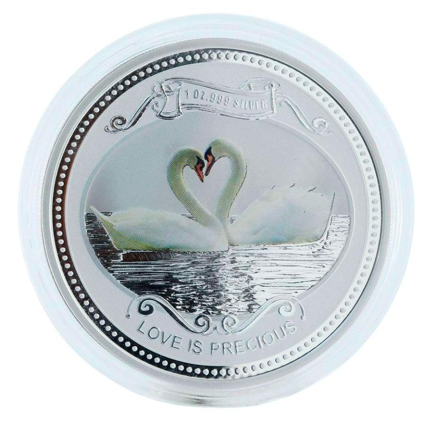 Любовь драгоценна (Два лебедя) - о.Кука, 2008 год фото 1