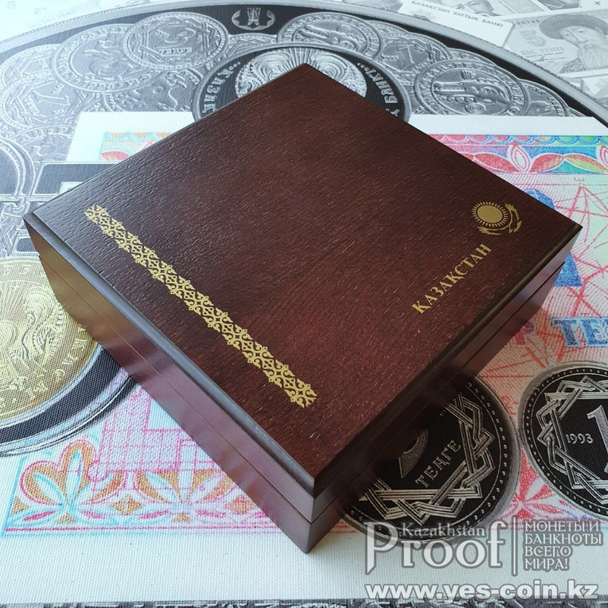 20 лет введения национальной валюты, 5000 тенге, 1000 гр. фото 8