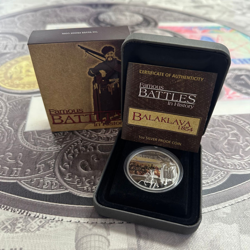 Битва при Балаклаве, серия Известные битвы в истории - Тувалу, 2009 год фото 4