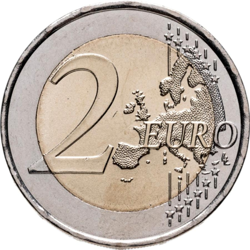 2 евро Испания 2025 - Старый город Саламанка фото 2