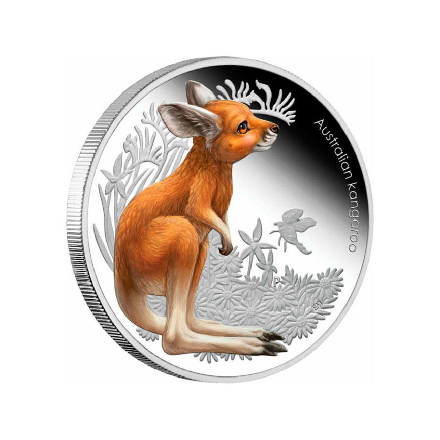 Кенгуру, Детеныши австралийских животных - 2010 год, 1/2oz фото 1
