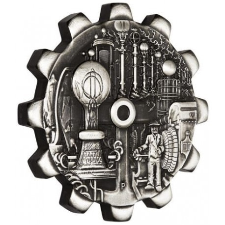 Эволюция промышленности - монеты-шестеренки - Австралия, 2018 год фото 4