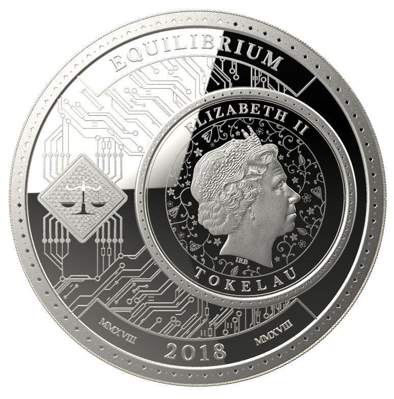 Эквилибриум - Токелау, 2018 год, 5 долларов фото 1